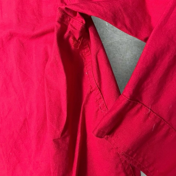 Red Button Up - Picture 4 of 7
